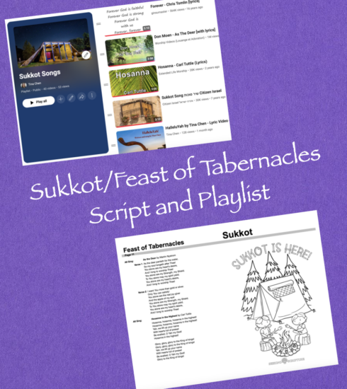 Sukkot/Feast of Tabernacles Script and Playlist